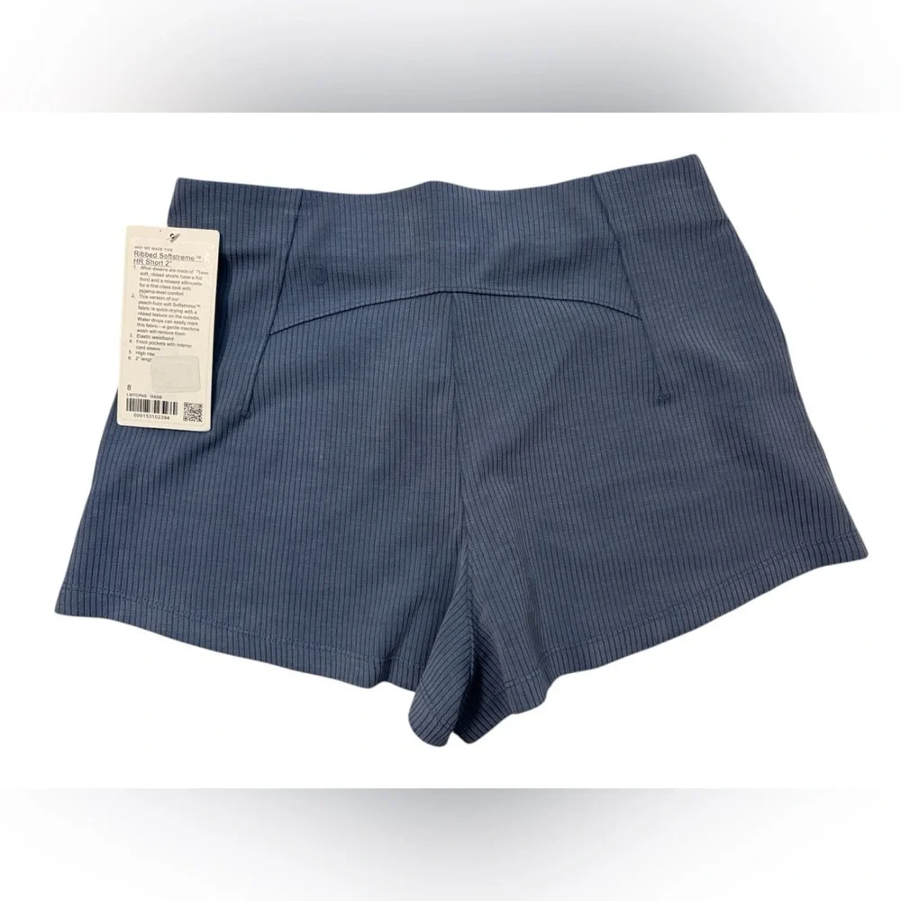Lululemon Ribbed Softstreme High-Rise Short 2